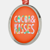 Cacao & Kisses Metalen Ornament (Links)
