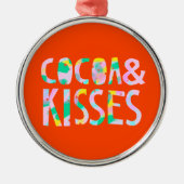Cacao & Kisses Metalen Ornament (Voorkant)