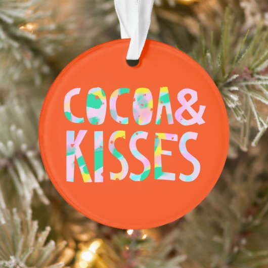 Cacao & Kisses Ornament (Boom)