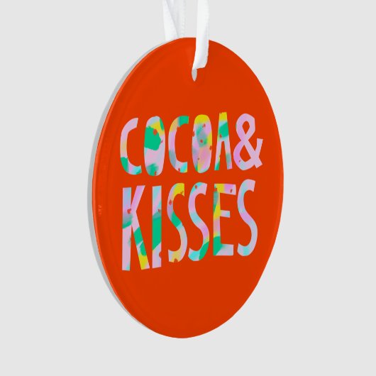 Cacao & Kisses Ornament (voorkant)