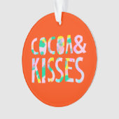 Cacao & Kisses Ornament (voorkant)