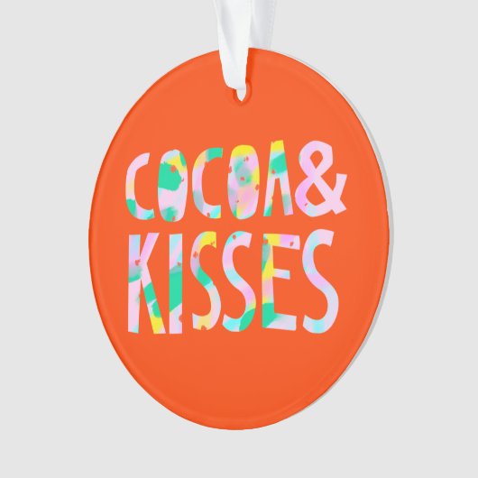 Cacao & Kisses Ornament (voorkant)