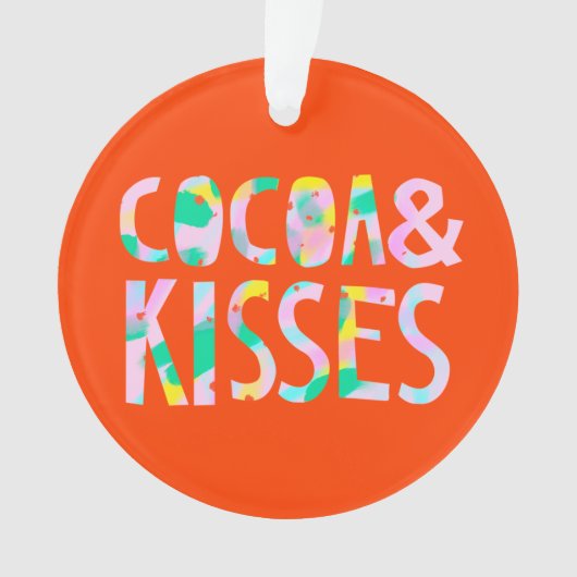 Cacao & Kisses Ornament (voorkant)