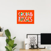 Cacao & Kisses Poster (Thuiskantoor)