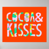 Cacao & Kisses Poster (Voorkant)
