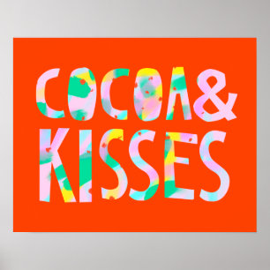 Cacao & Kisses Poster