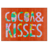 Cacao & Kisses Snijplank (Voorkant)