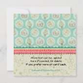 Cacao Penguin Winter Party Kaart (Achterkant)