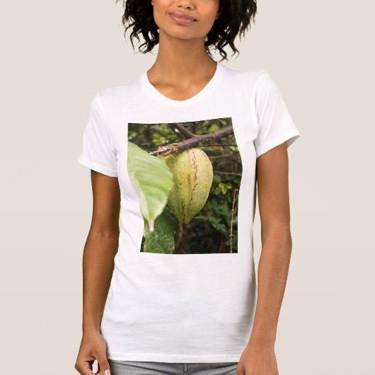 cacao pod t-shirt (Voorkant)