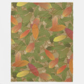 Cacao Pods Fleece Deken (Voorkant)