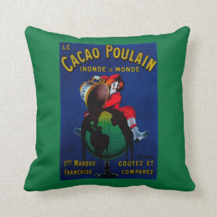 Cacao Poulain  posterEuropa Kussen