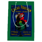 Cacao Poulain  posterEuropa Medium Cadeauzakje (Achterkant)