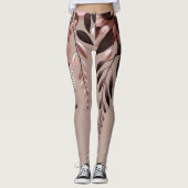 Cacao Roos Wisteria Harmony Leggings (Voorkant)