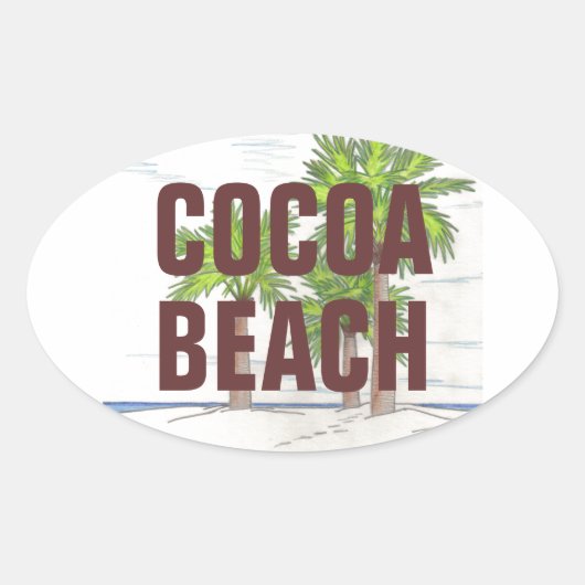 CACAO STRAND stickers (4) (Voorkant)