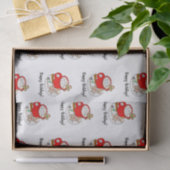 Cacao, tandbrood, Star, Snowman Large Gift Bag T Tissuepapier (Geschenk)