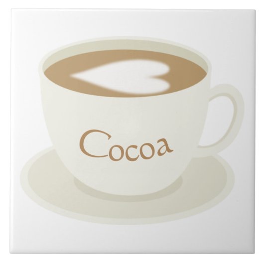 Cacao Tegeltje (Voorkant)