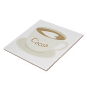 Cacao Tegeltje (Zijkant)