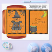 Cacao, thee, cider Packet Halloween Autumn Favors Flyer (Enkel)