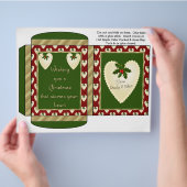 Cacao, thee, cider Packet Holiday-kerstcadeautjes Flyer (Hand)