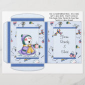 Cacao, thee, cider Packet Winter Kerstavors Flyer (Voorkant)