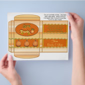 Cacao, thee, Thanksgiving ciderverpakking Flyer (Hand)