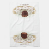 cacao Victoriaans warme chocoladeelegant Theedoek (Verticaal)