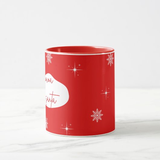 Cacao voor de Kerstman Mok (Midden)