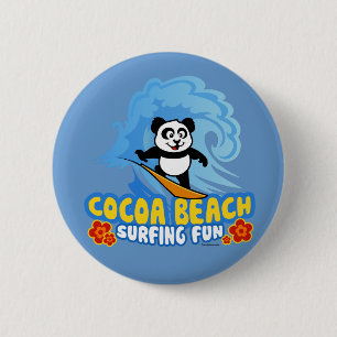 Cacaobeach Surfun Ronde Button 5,7 Cm