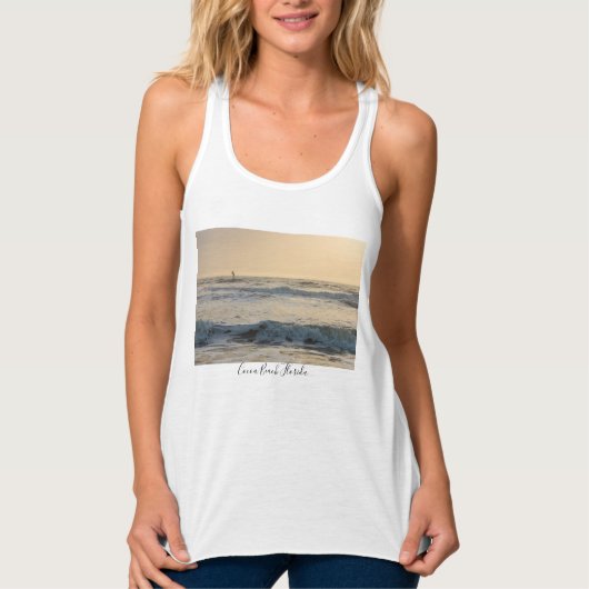 Cacaobeach Tanktop voor padleboarding (Voorkant)