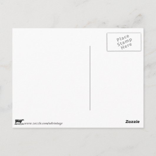  cacaobonen briefkaart (Achterkant)