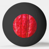 cacaodraden rood pingpongbal (Voorkant)