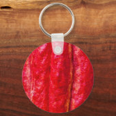 cacaodraden rood sleutelhanger (Voorkant)
