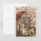Cacaoglycerine van Hovey, circa 1860 Briefkaart (Voorkant / Achterkant)