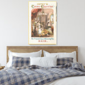 Cacaoglycerine van Hovey, circa 1860 Canvas Afdruk (Insitu (Slaapkamer))