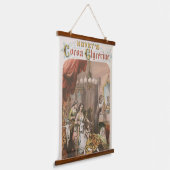 Cacaoglycerine van Hovey, circa 1860 Hangend Wandkleed (Gebogen)