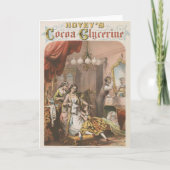 Cacaoglycerine van Hovey, circa 1860 Kaart (Voorkant)