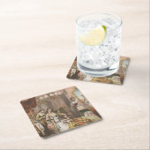 Cacaoglycerine van Hovey, circa 1860 Kartonnen Onderzetters (Insitu)