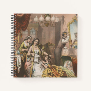 Cacaoglycerine van Hovey, circa 1860 Notitieboek