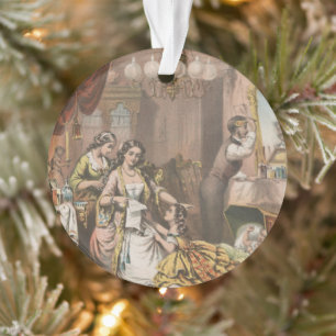 Cacaoglycerine van Hovey, circa 1860 Ornament