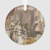 Cacaoglycerine van Hovey, circa 1860 Ornament (achterkant)
