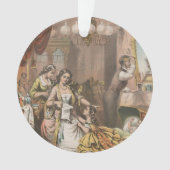 Cacaoglycerine van Hovey, circa 1860 Ornament (voorkant)