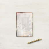 Cacaoglycerine van Hovey, circa 1860 Post-it® Notes (Op bureau)