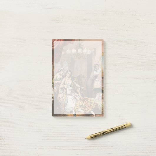 Cacaoglycerine van Hovey, circa 1860 Post-it® Notes (Op bureau)