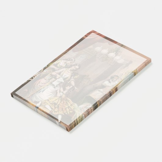 Cacaoglycerine van Hovey, circa 1860 Post-it® Notes (Schuin)