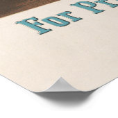 Cacaoglycerine van Hovey, circa 1860 Poster (Hoek)