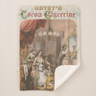 Cacaoglycerine van Hovey, circa 1860 Sherpa Deken