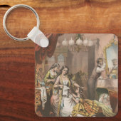 Cacaoglycerine van Hovey, circa 1860 Sleutelhanger (Voorkant)