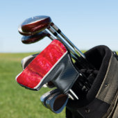 cacaopeul rood golfheadcover (Insitu)