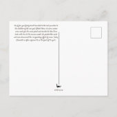 Cacaopod Briefkaart (Achterkant)