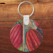 Cacaopoden Sleutelhanger (Voorkant)